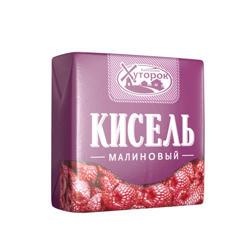 Кисель ТМ Бабушкин Хуторок малиновый брикет