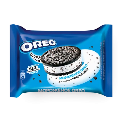 Мороженое Oreo Сэндвич сливочное с кусочками печенья 8%