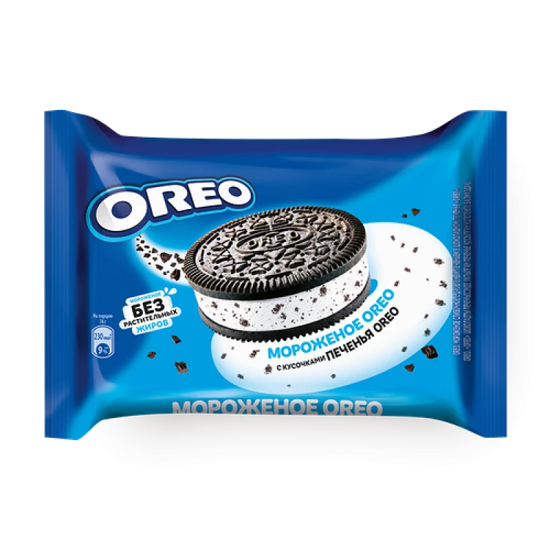 Мороженое Oreo Сэндвич сливочное с кусочками печенья 8%