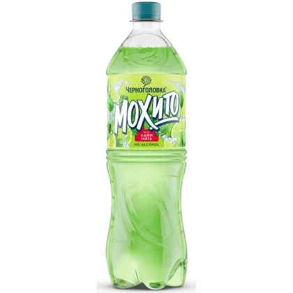 Напиток безалкогольный среднегазированный «Коктейль Мохито со вкусом лайма и мяты» Черноголовка