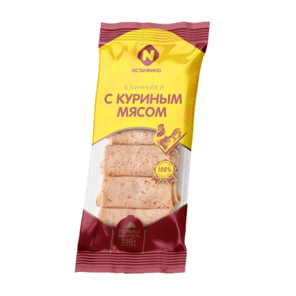 Блинчики Останкино с куриным мясом