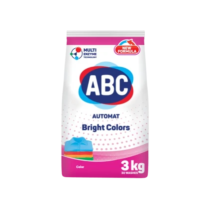 Стиральный порошок ABC Bright Colors автомат для цветного белья