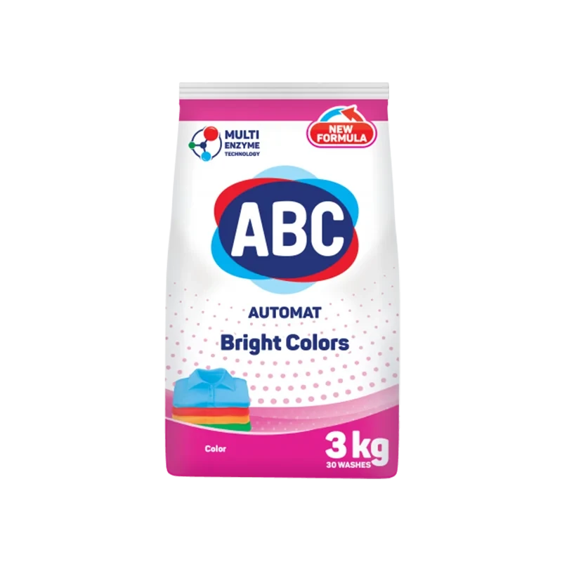 Стиральный порошок ABC Bright Colors автомат для цветного белья