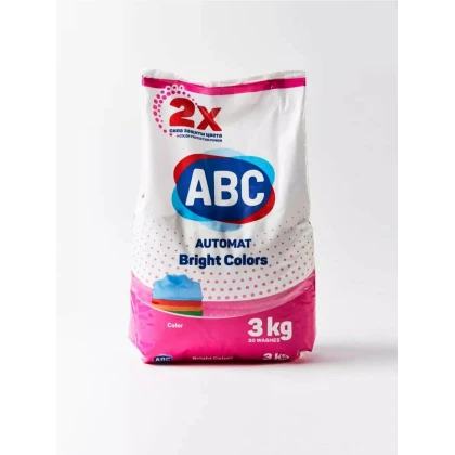 Стиральный порошок ABC Bright Colors автомат для цветного белья