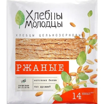 Хлебцы Молодцы пшенично-овсяно-ячменные