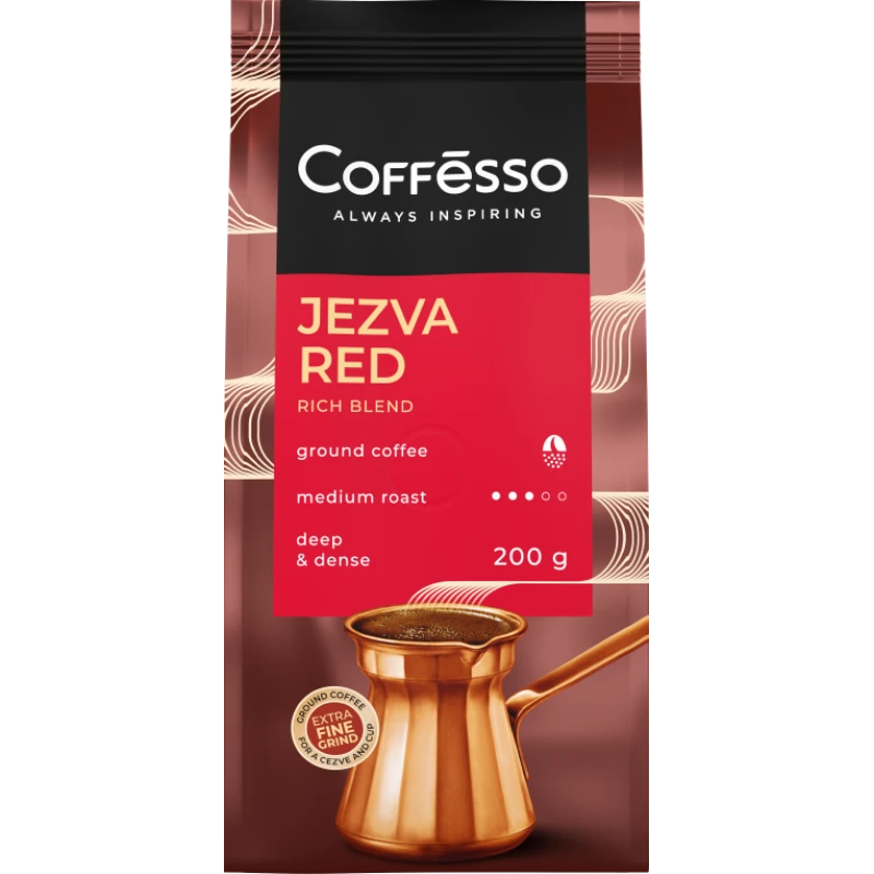 Кофе Coffesso Jezva Red молотый