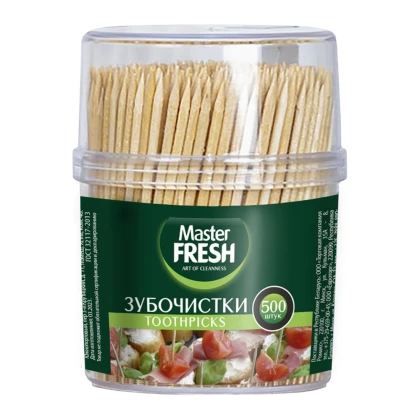 Зубочистки Master FRESH 500 шт