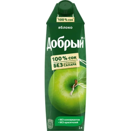 Сок Добрый яблоко осветленный