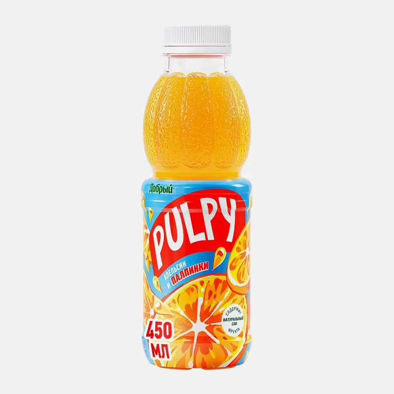 Напиток сокосодержащий Добрый Pulpy Апельсин с мякотью