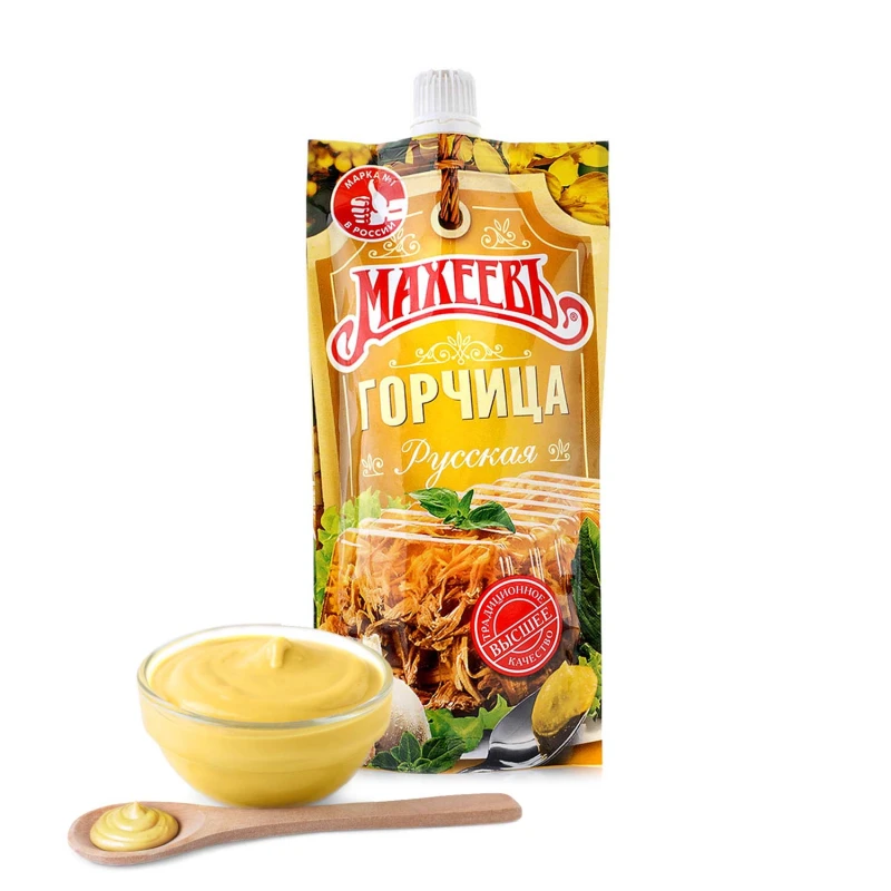 Горчица Махеевъ Русская