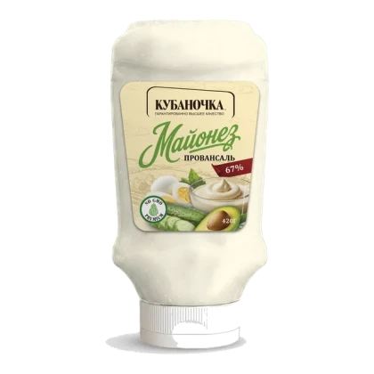 Майонез Кубаночка Провансаль 67%