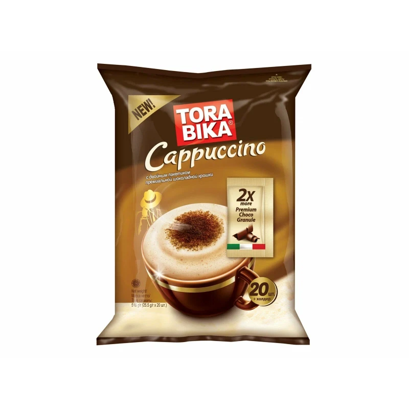 Капучино Тора Бика 25г+шок крошка