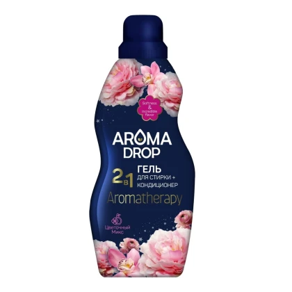 Гель для стирки AROMA DROP 2 в 1 Aromatherapy Цветочный микс