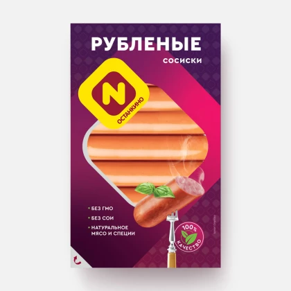 Сосиски Рубленые Останкино ц/о
