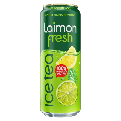 Напиток Laimon Fresh Зеленый чай лимон-лайм-мята