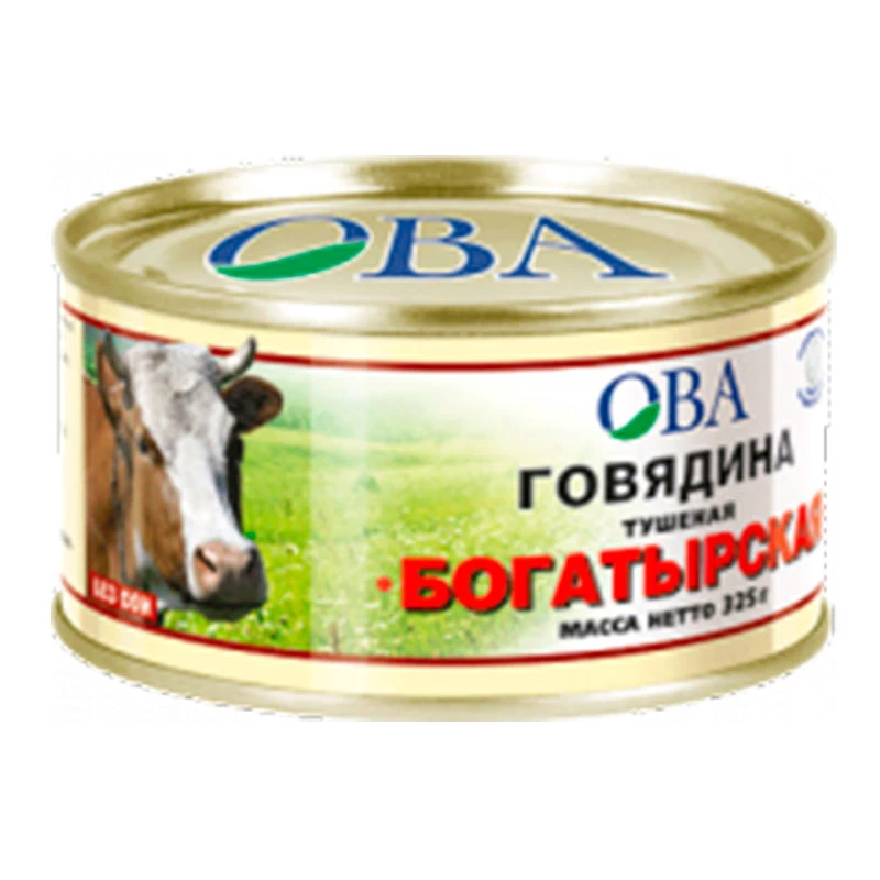 Говядина Богатырская ОВА МСР СТО