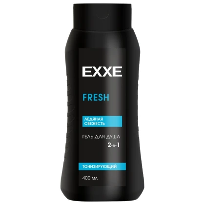Гель для душа EXXE Men Fresh 2 в 1 Тонизирующий Ледяная свежесть