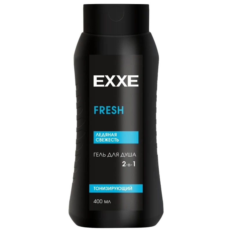 Гель для душа EXXE Men Fresh 2 в 1 Тонизирующий Ледяная свежесть
