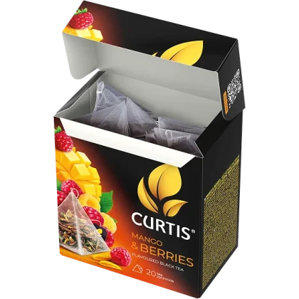 Чай Curtis Mango & Berries черный в пирамидках