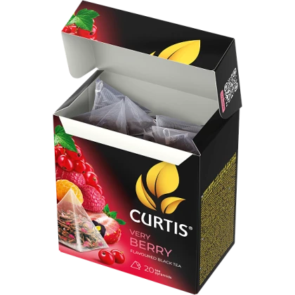 Чай Curtis Very Berry черный 20 пирамидок