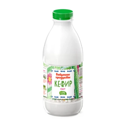 Кефир Бабулины продукты 2,5%