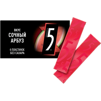 Жевательная резинка FIVE Сочный арбуз без сахара