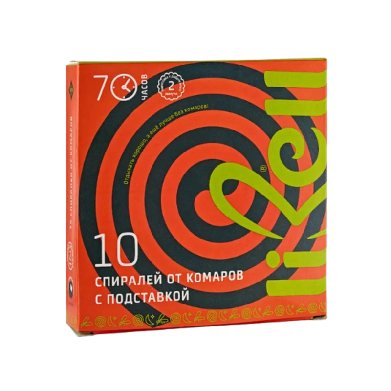 Спирали Libell от комаров черные