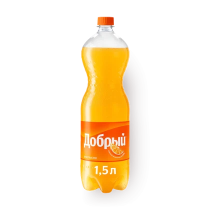 Напиток безалкогольный сильногазированный Добрый Апельсин с витамином С