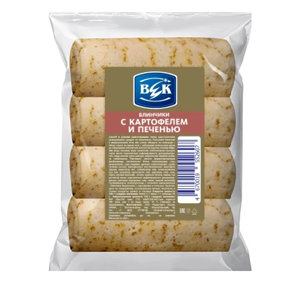 Блинчики ВЕК Фирменные с картофелем и печенью