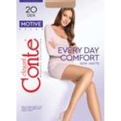 Колготки женские Conte Elegant Motive 20 den, natural, размер 4