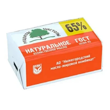 Мыло хозяйственное НМЖК Рецепты чистоты 65%