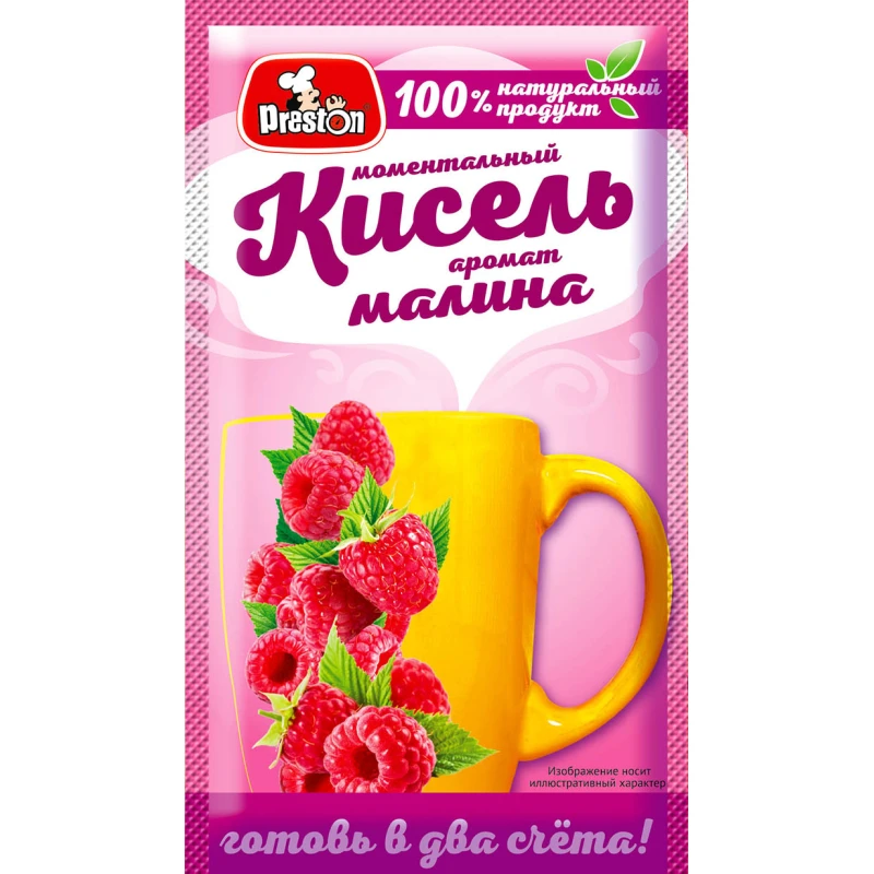 Кисель с ароматом малины Preston
