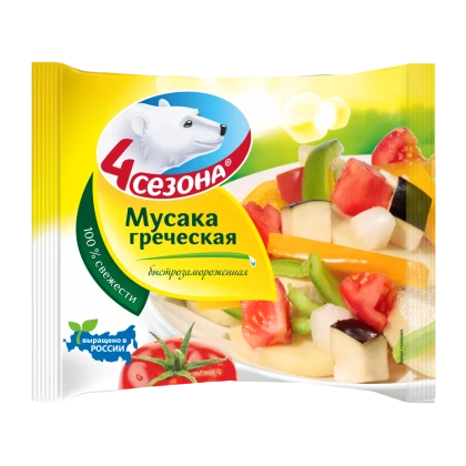 Овощная смесь Мусака греческая 4 сезона