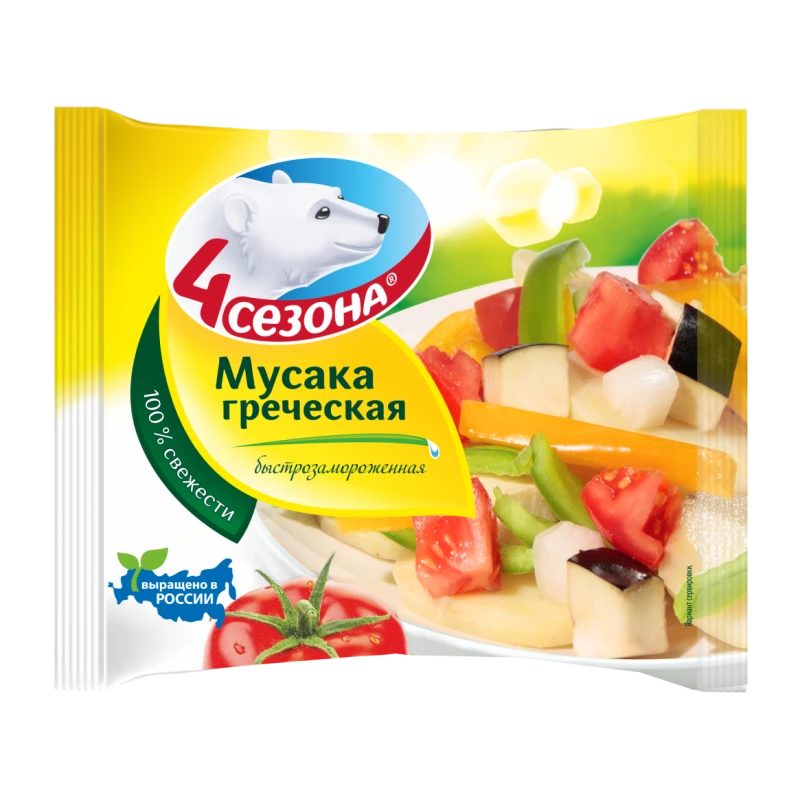 Овощная смесь Мусака греческая 4 сезона